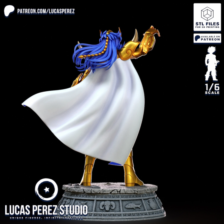 Scorpio Milo STL - Saint Seiya