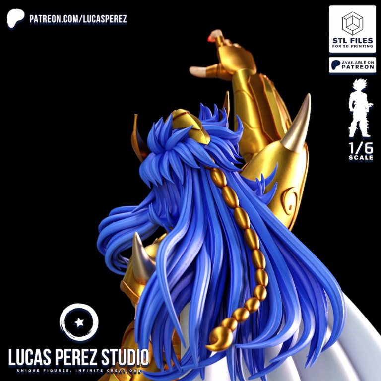 Scorpio Milo STL - Saint Seiya