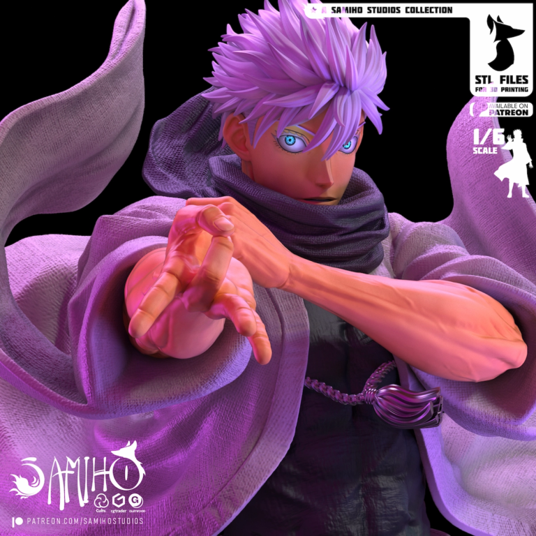 Satoru Gojo STL Cover
