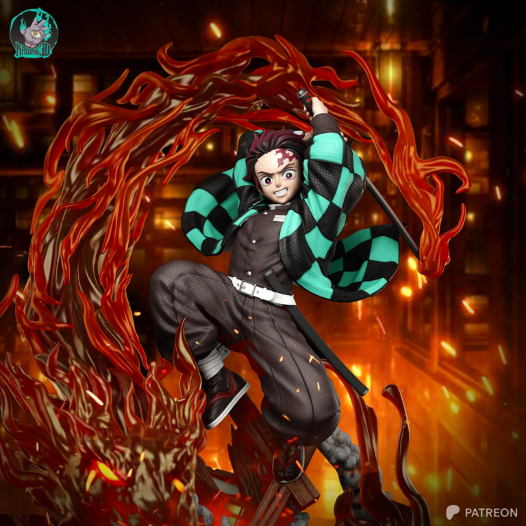 Tanjiro Kamado STL Cover