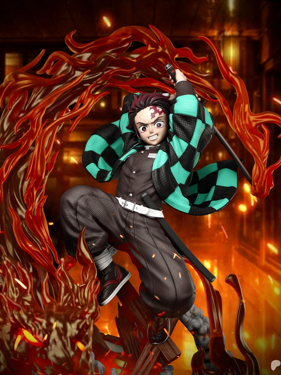 Tanjiro Kamado STL Cover