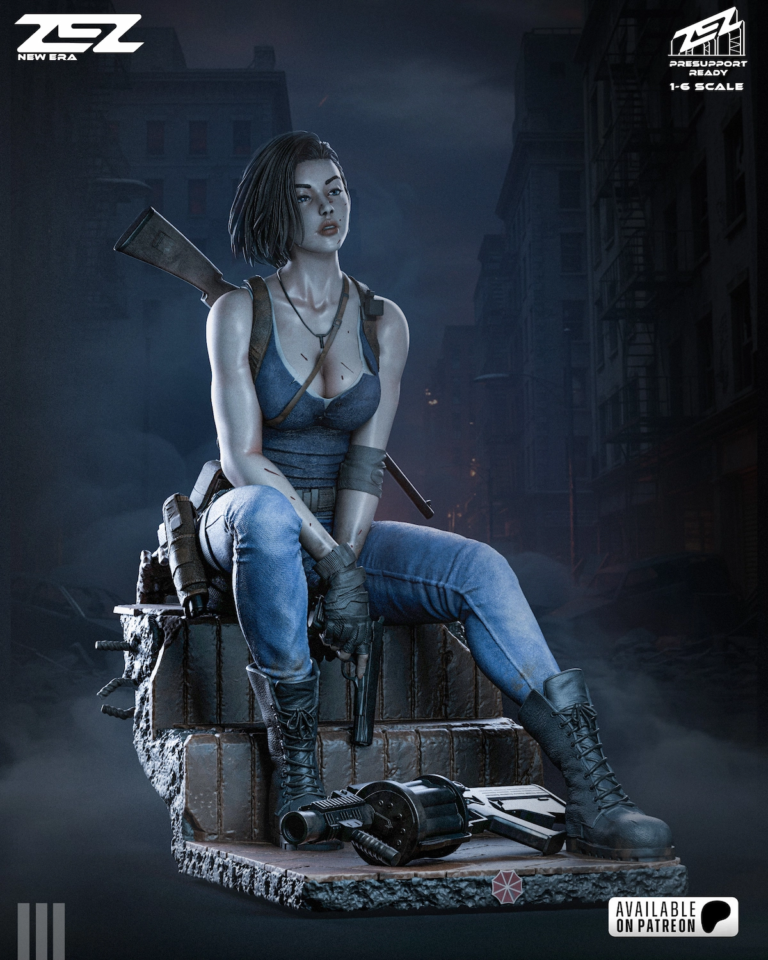 Jill Valentine STL Cover