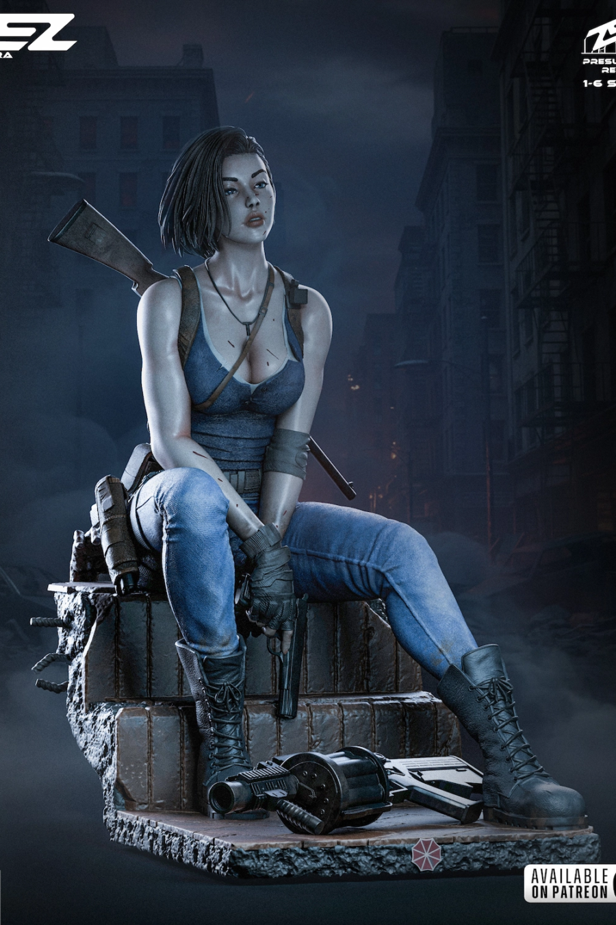 Jill Valentine STL Cover