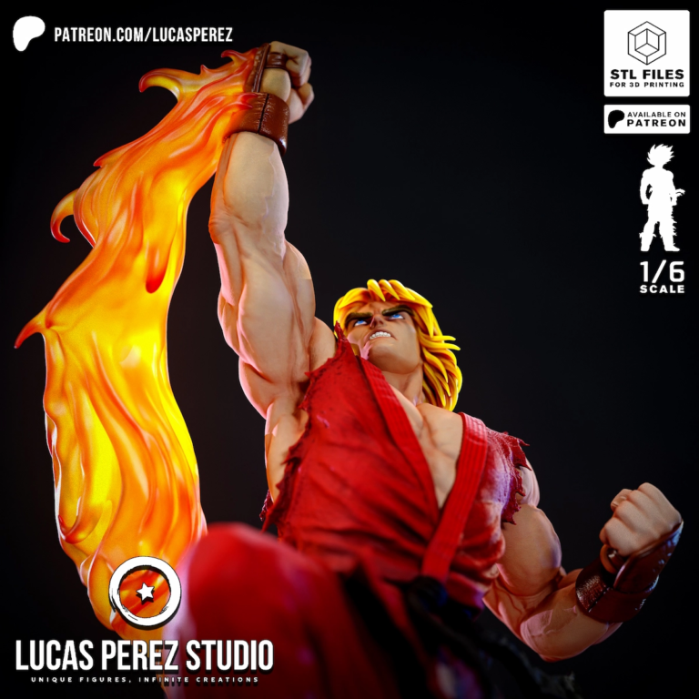 Ken Masters STL - Street Fighter