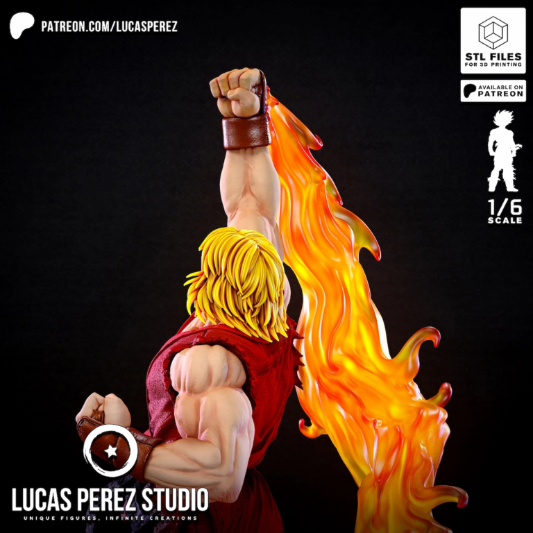 Ken Masters STL - Street Fighter