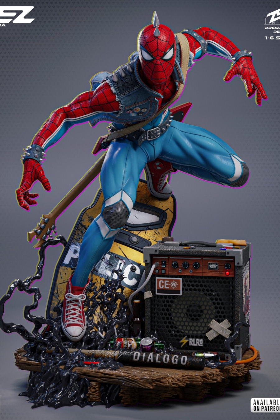 Spider Punk STL