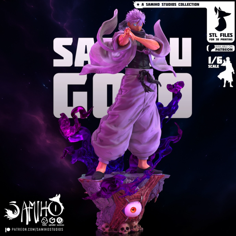 Satoru Gojo STL 4 - Jujutsu Kaisen