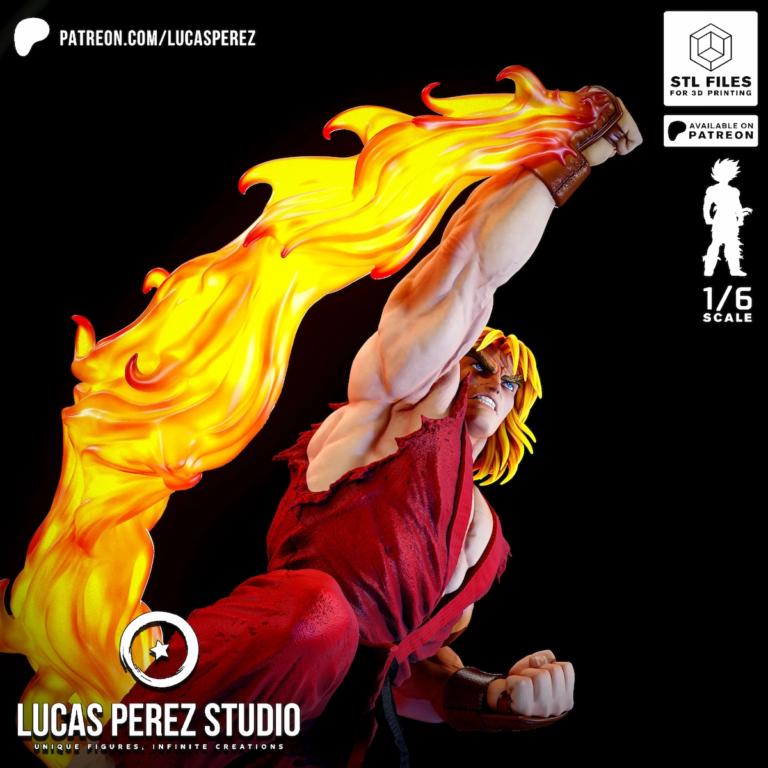 Ken Masters STL - Street Fighter