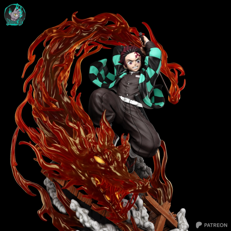 Tanjiro Kamado STL 3 - Demon Slayer