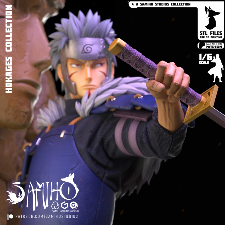 Senju Tobirama STL - Naruto