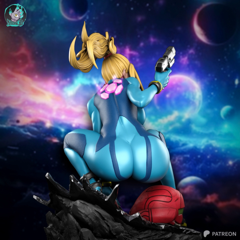 Samus Aran STL 2 - Metroid