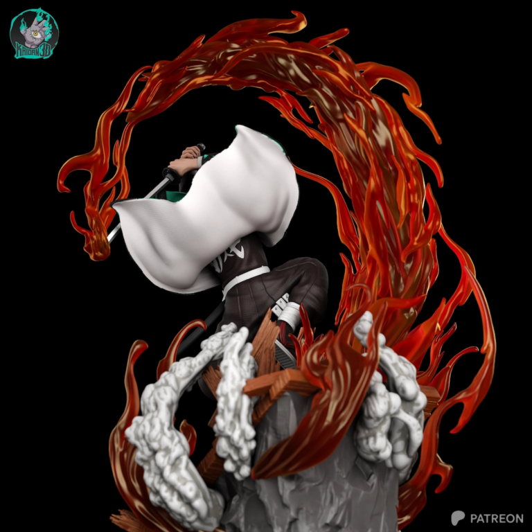 Tanjiro Kamado STL 3 - Demon Slayer