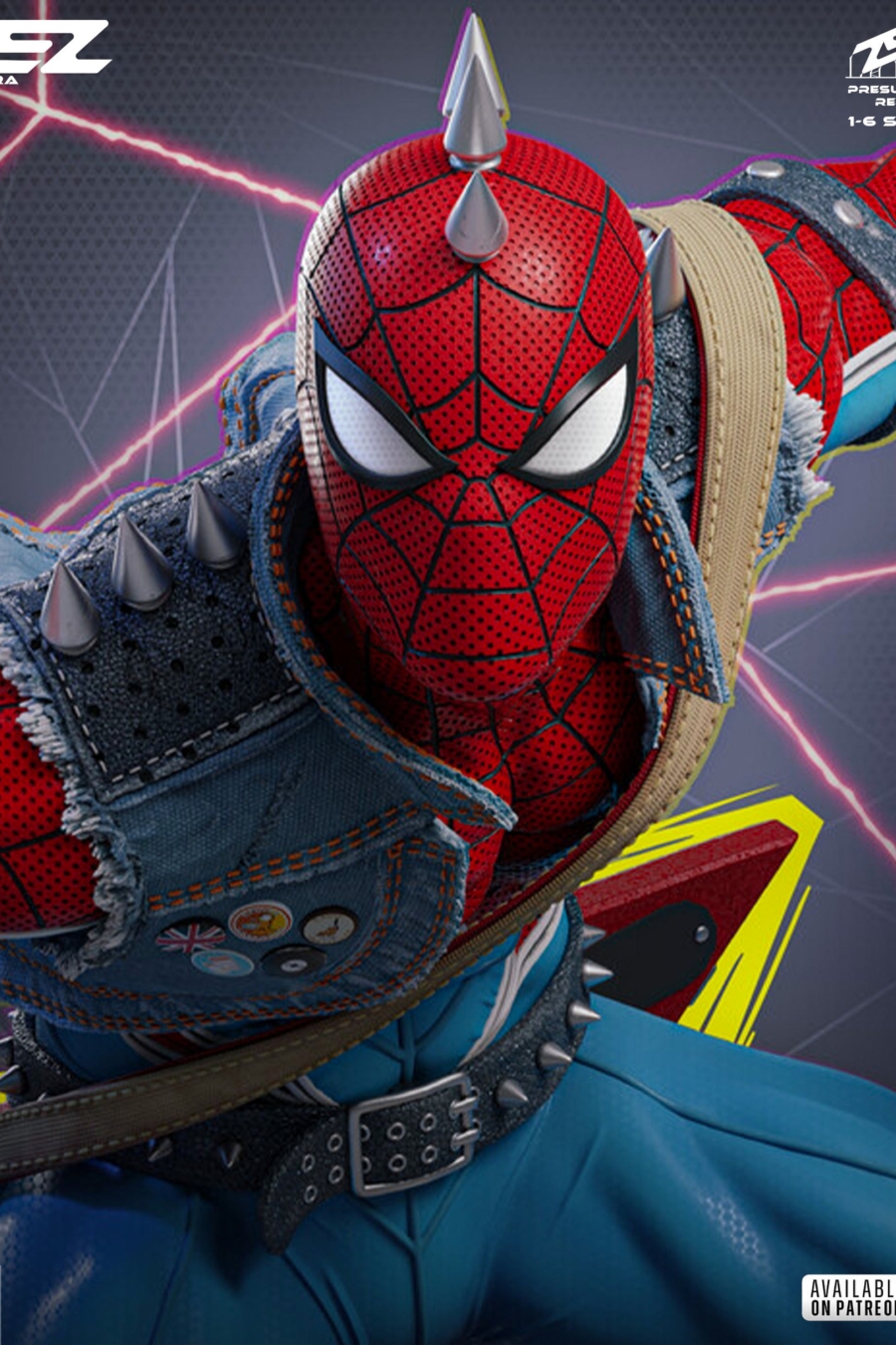Spider Punk STL