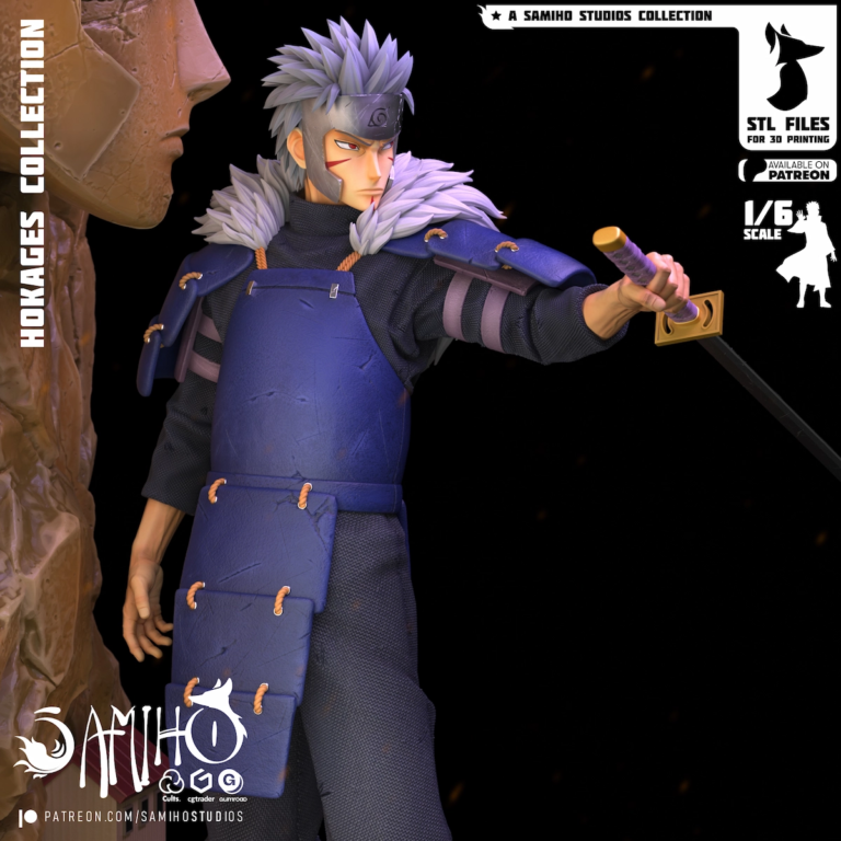 Senju Tobirama STL - Naruto