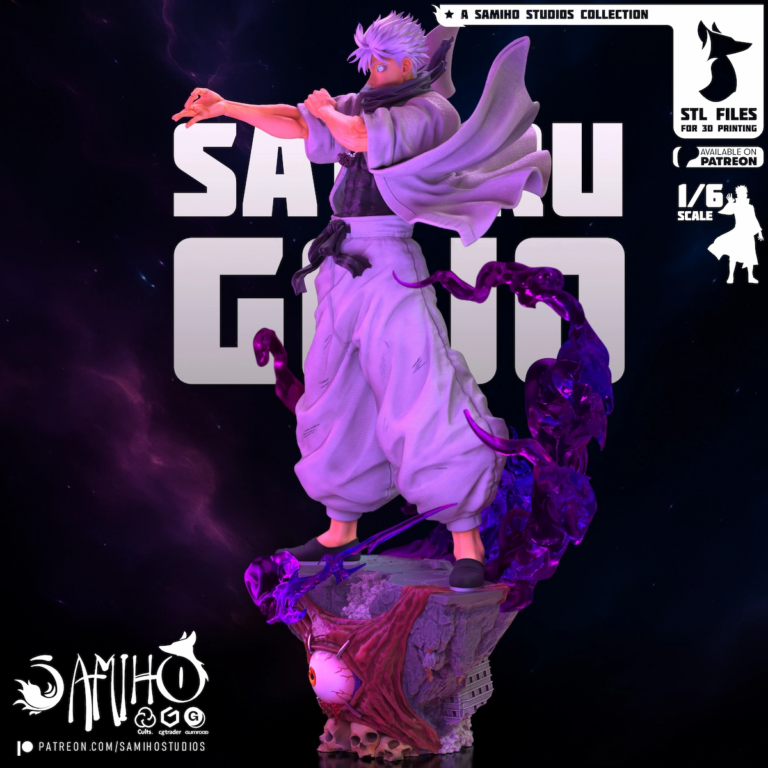 Satoru Gojo STL 4 - Jujutsu Kaisen