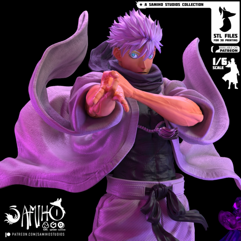 Satoru Gojo STL 4 - Jujutsu Kaisen