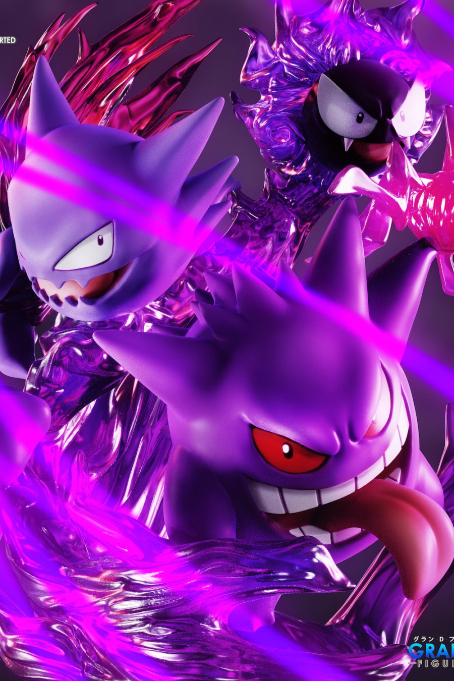 Gengar STL Diorama 2 - Pokémon