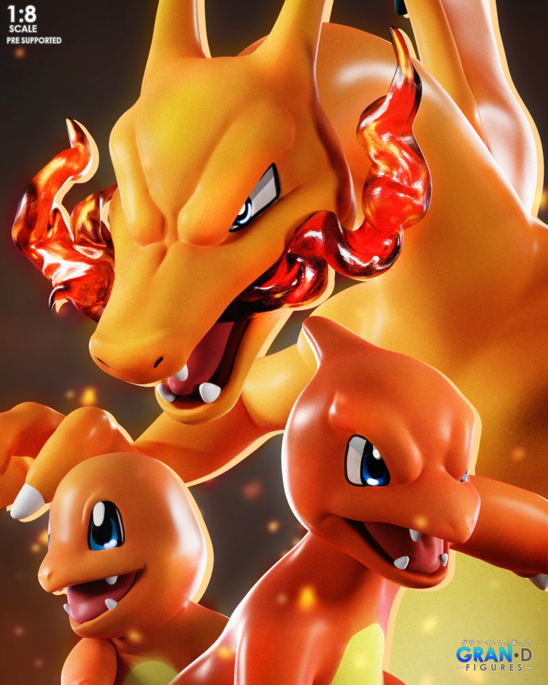 Charmander STL Cover