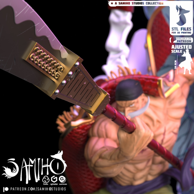 Whitebeard STL - One Piece