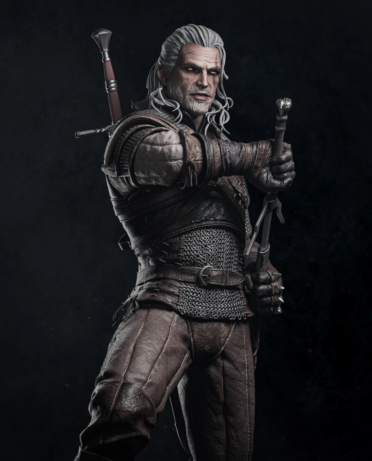 Geralt of Rivia STL