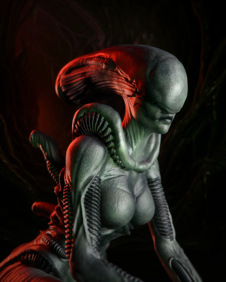 Xenomorph STL 2 Diorama - Alien