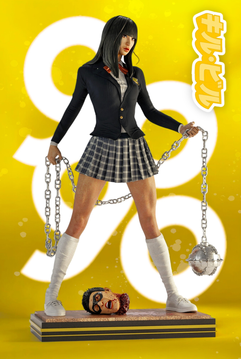 Gogo Yubari STL - Kill Bill