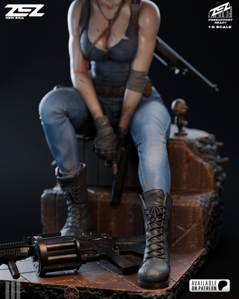 Jill Valentine STL 2 - Resident Evil