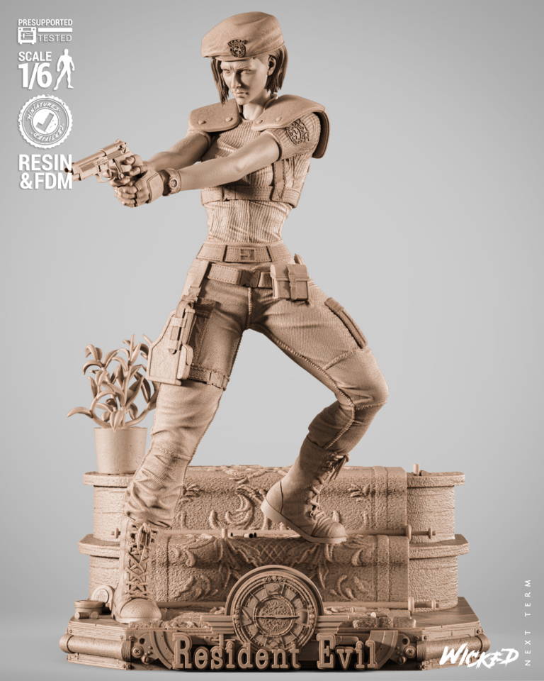 Resident Evil STL Diorama - Resident Evil