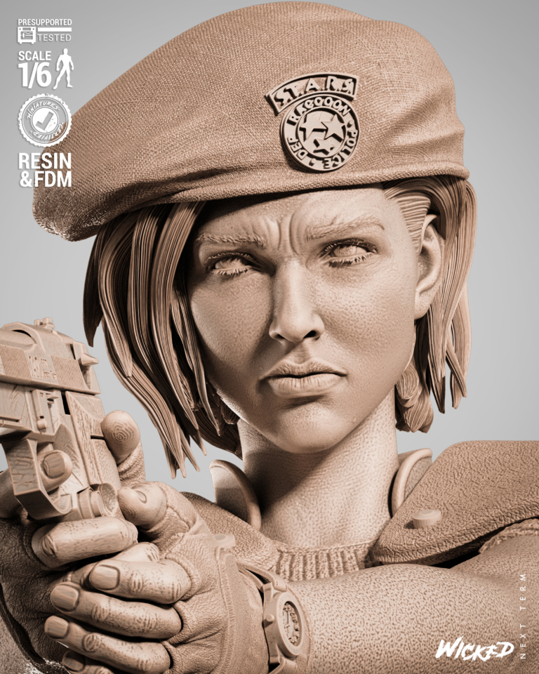 Resident Evil STL Diorama - Resident Evil