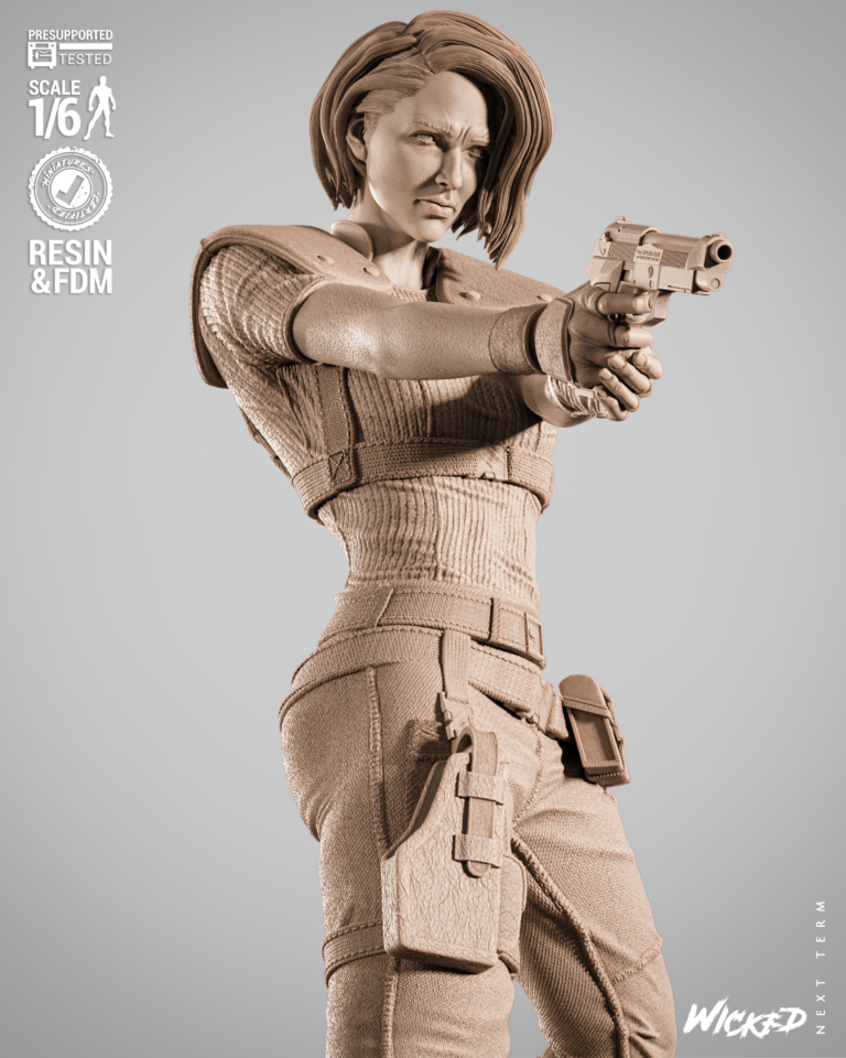 Resident Evil STL Diorama - Resident Evil