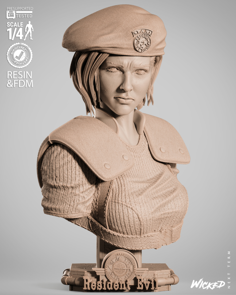 Resident Evil STL Diorama - Resident Evil