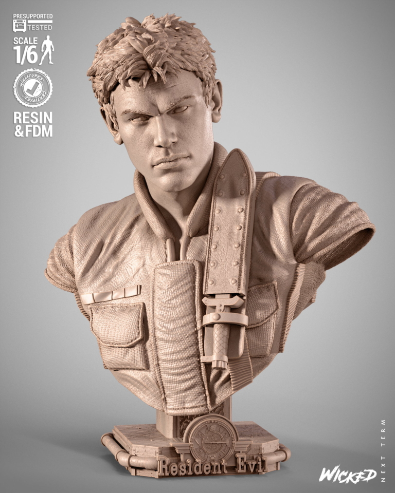 Resident Evil STL Diorama - Resident Evil