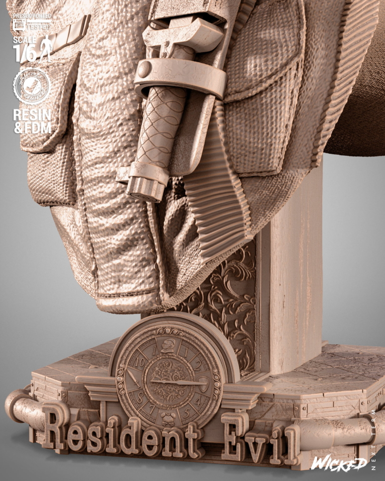 Resident Evil STL Diorama - Resident Evil