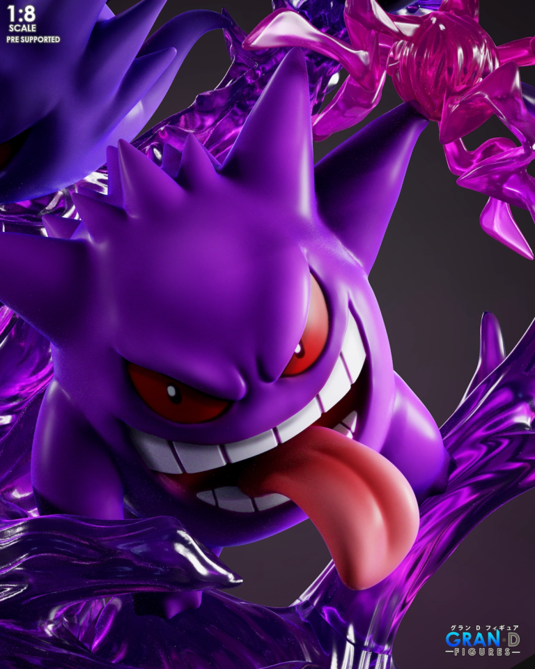 Gengar STL Diorama 2 - Pokémon