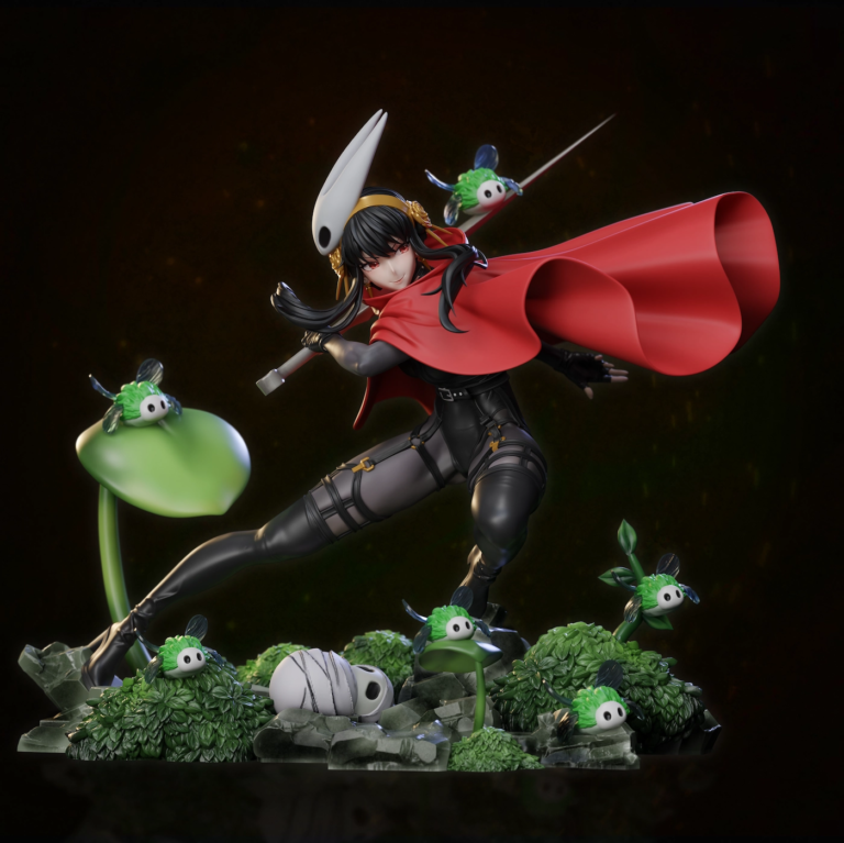 Yornet STL - Spy x Family & Hollow Knight