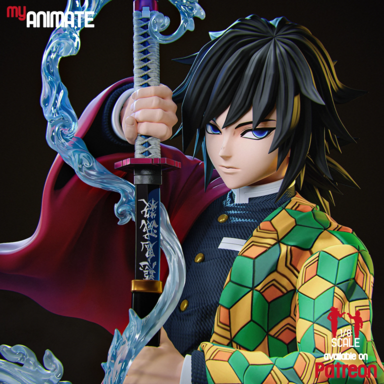 Giyu Tomioka STL 4 - Demon Slayer