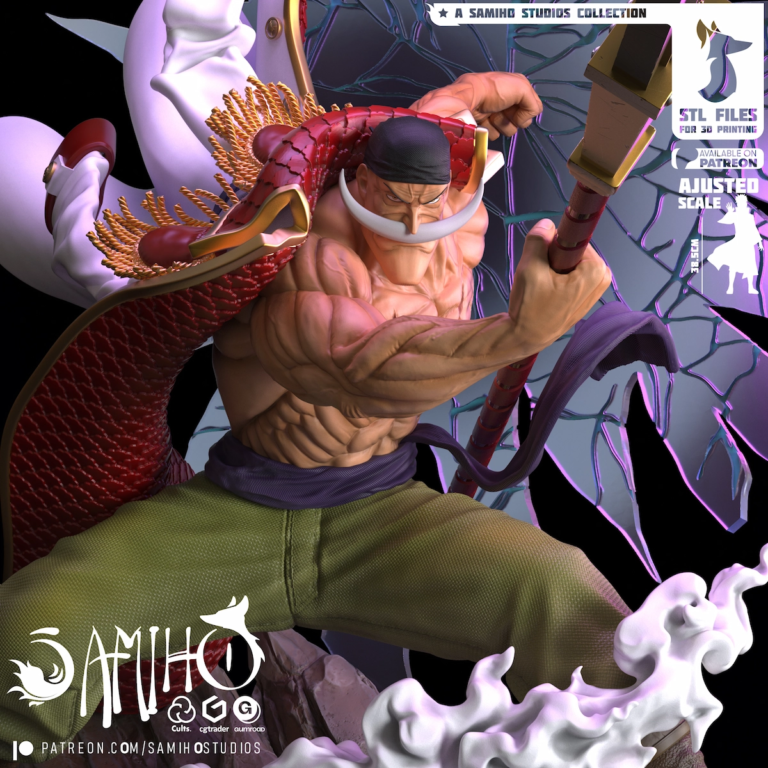 Whitebeard STL - One Piece