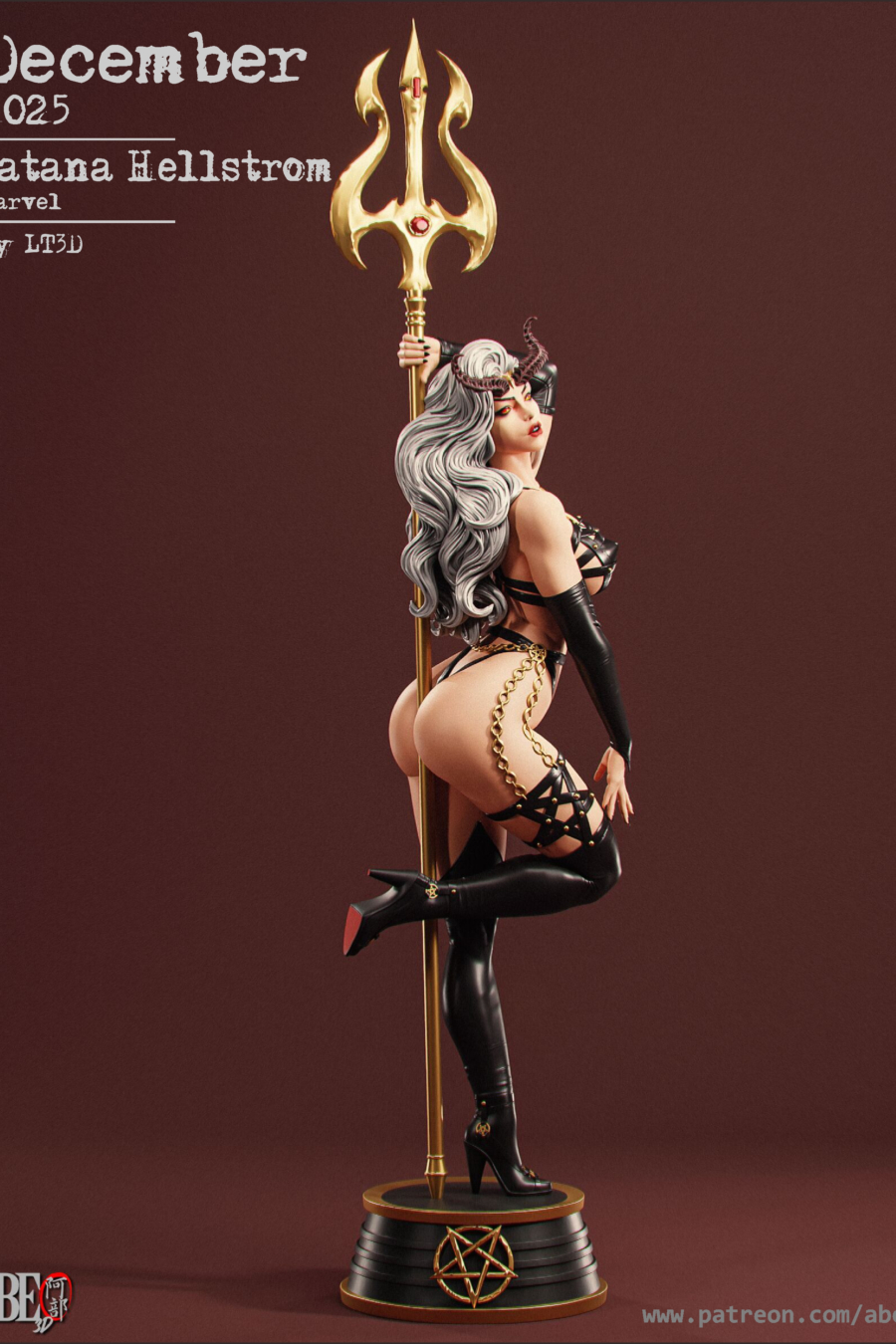 Satana Hellstrom STL Cover