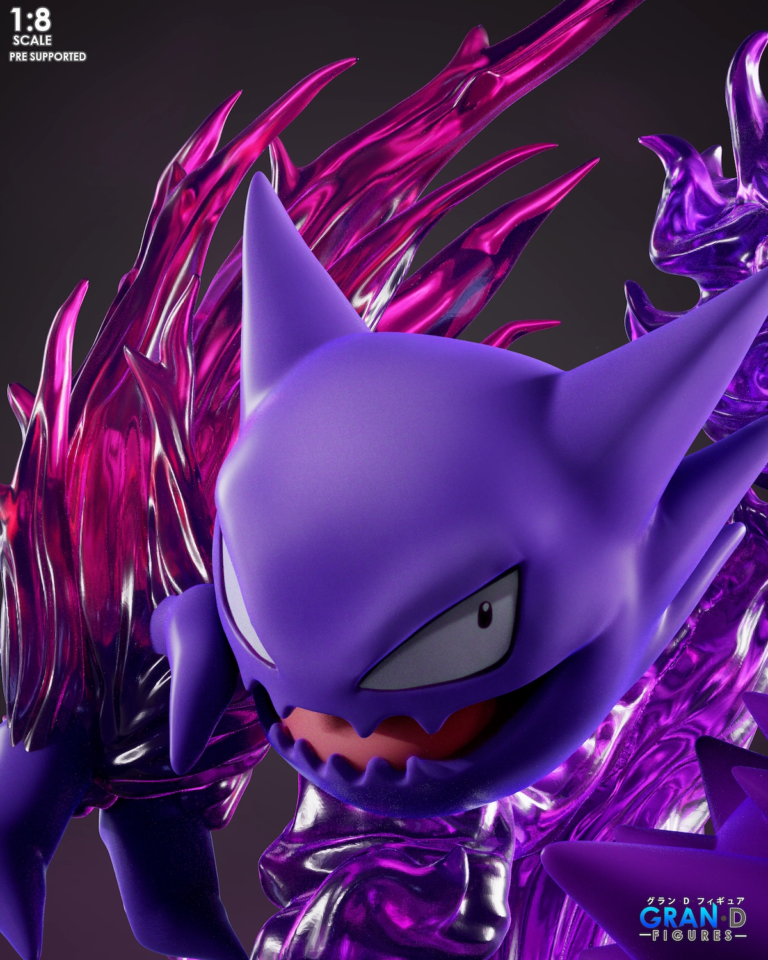 Gengar STL Diorama 2 - Pokémon