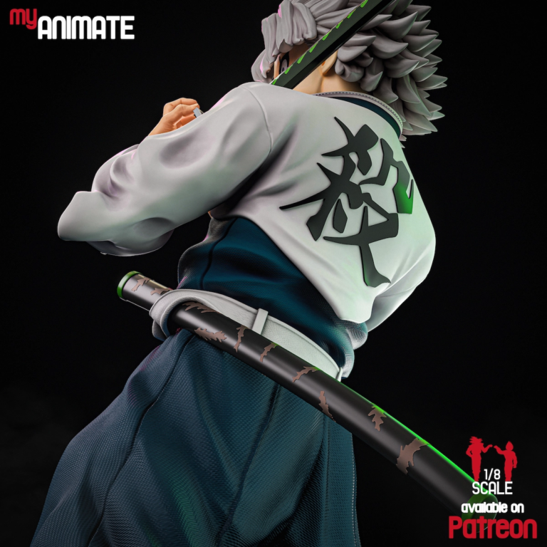 Sanemi STL 2 - Demon Slayer: Kimetsu no Yaiba