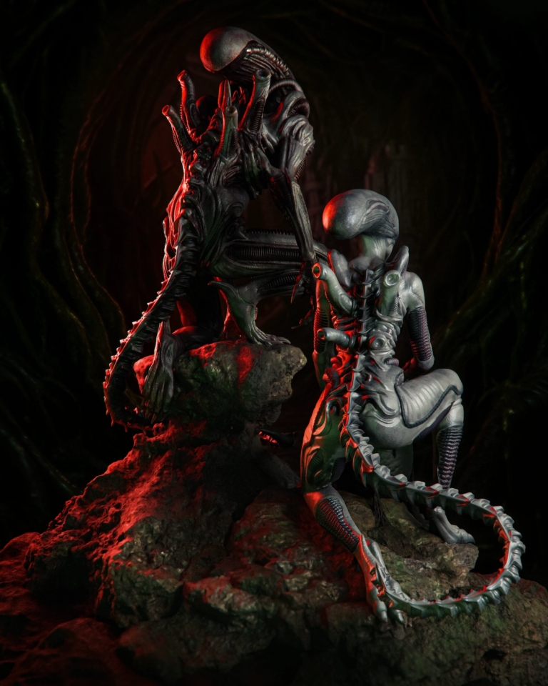 Xenomorph STL 2 Diorama - Alien