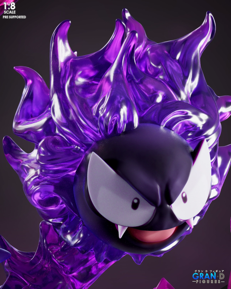 Gengar STL Diorama 2 - Pokémon