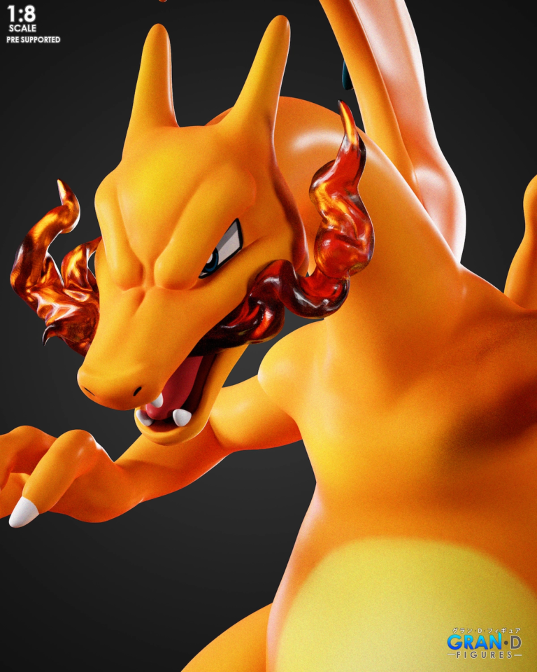 Charmander STL Diorama - Pokémon