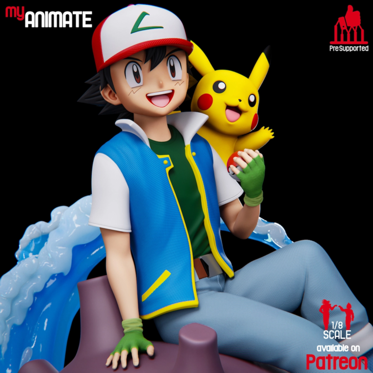Lapras STL Diorama - Pokémon