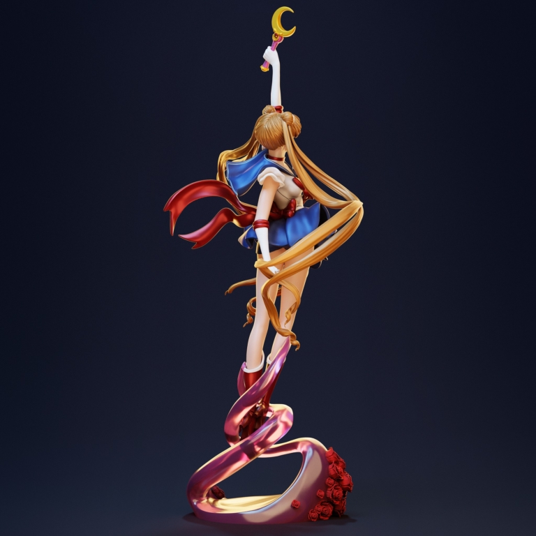 Usagi Tsukino 3 (Sailor Moon STL) - Sailor Moon