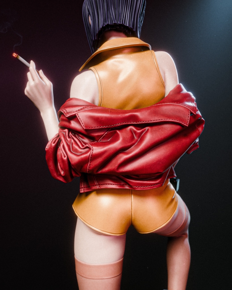 Faye Valentine STL - Cowboy Bebop
