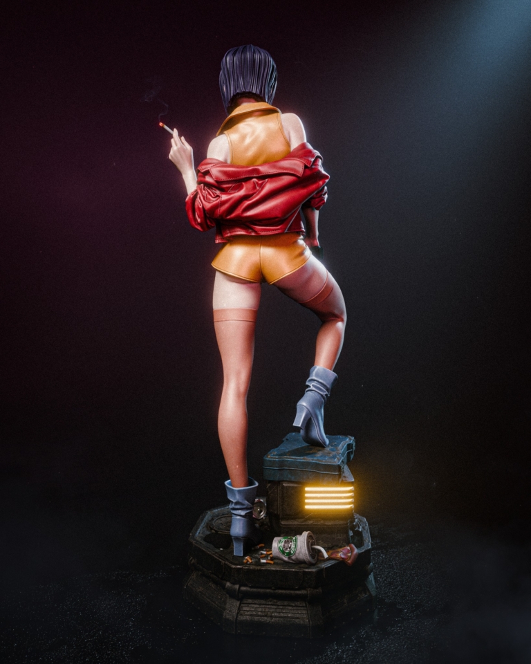Faye Valentine STL - Cowboy Bebop