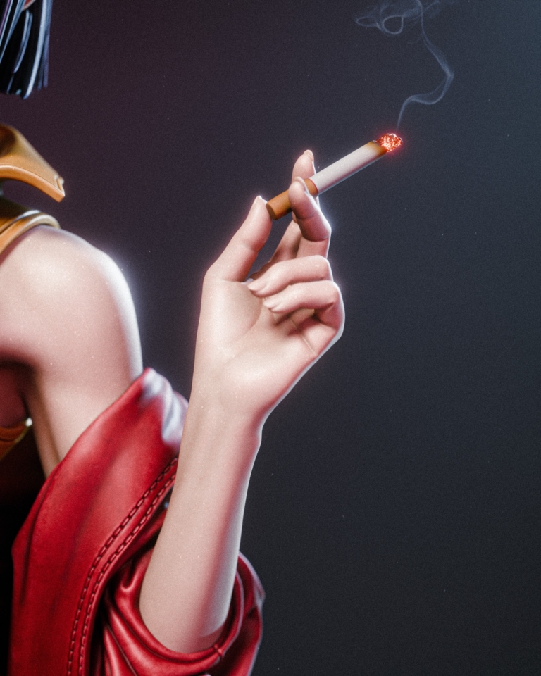 Faye Valentine STL - Cowboy Bebop
