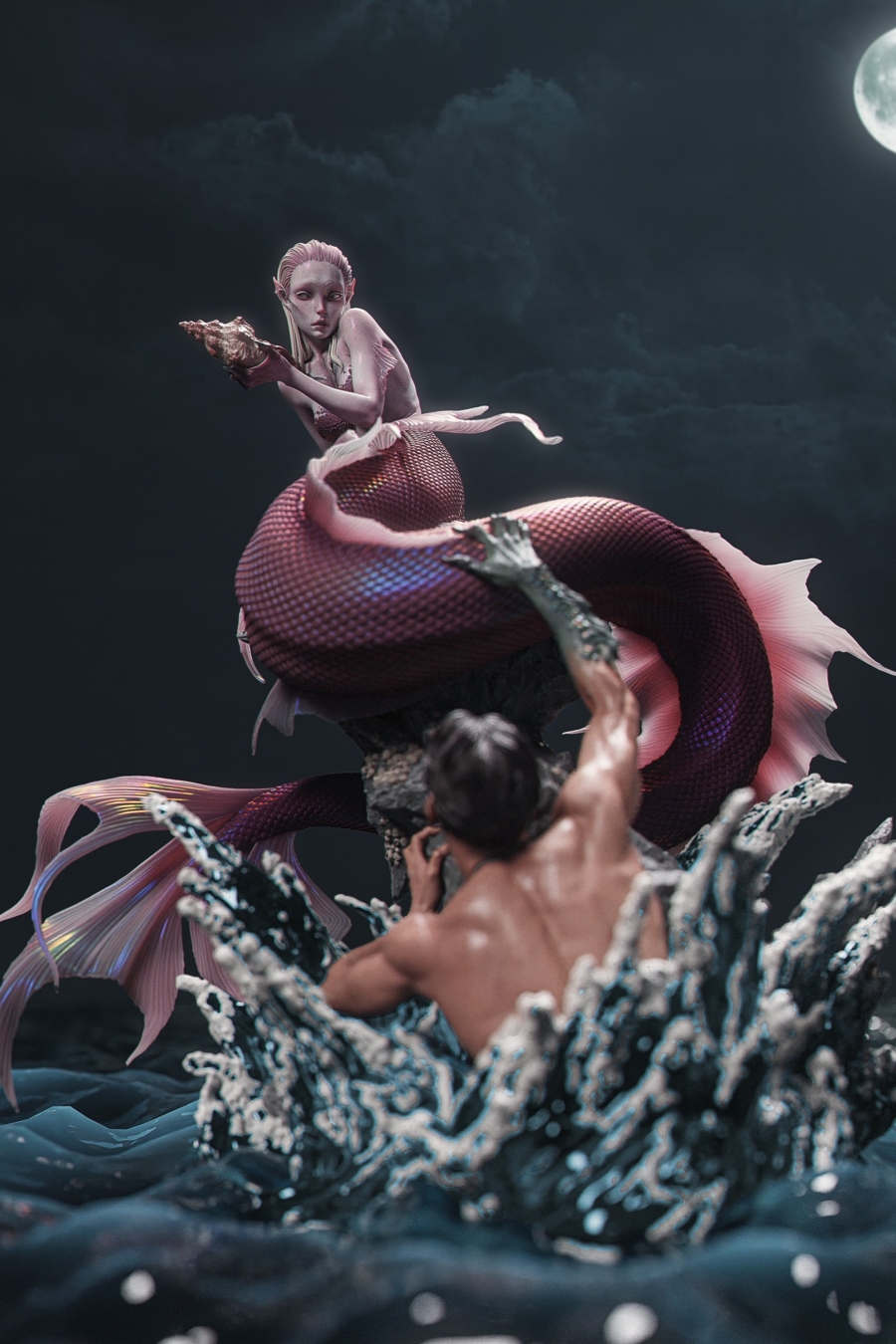 Mermaid STL Cover