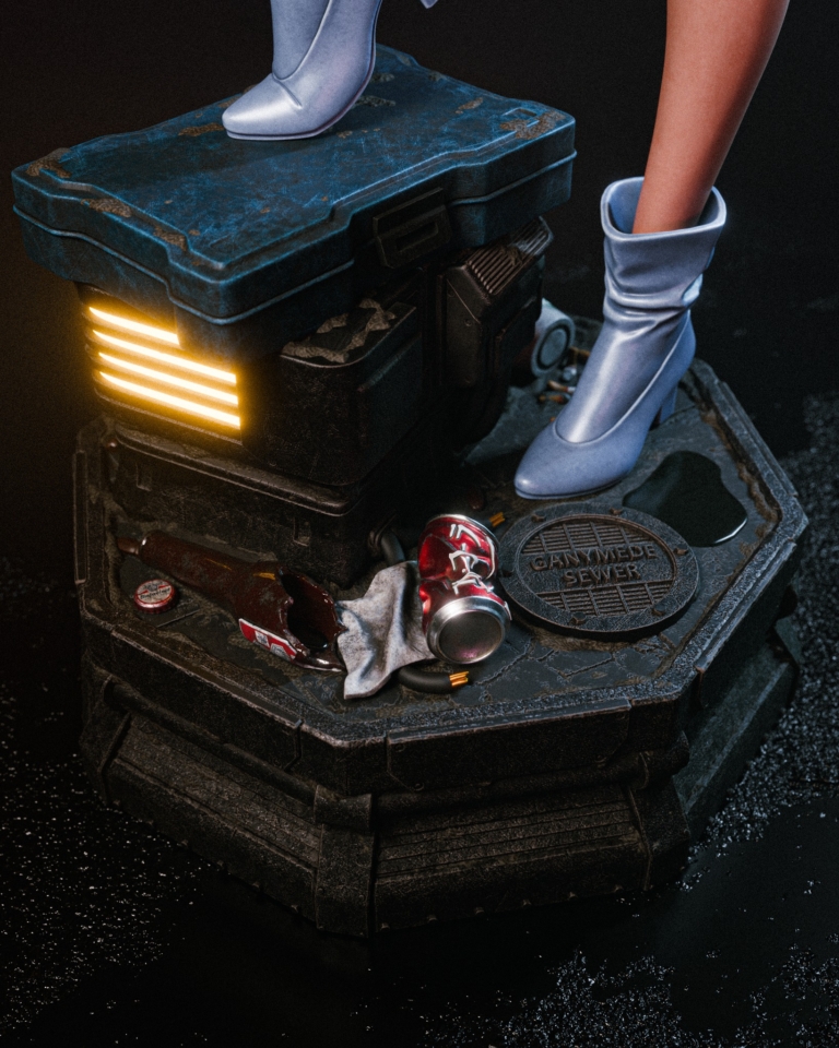 Faye Valentine STL - Cowboy Bebop